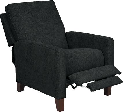 Norwich Black Push Back Recliner
