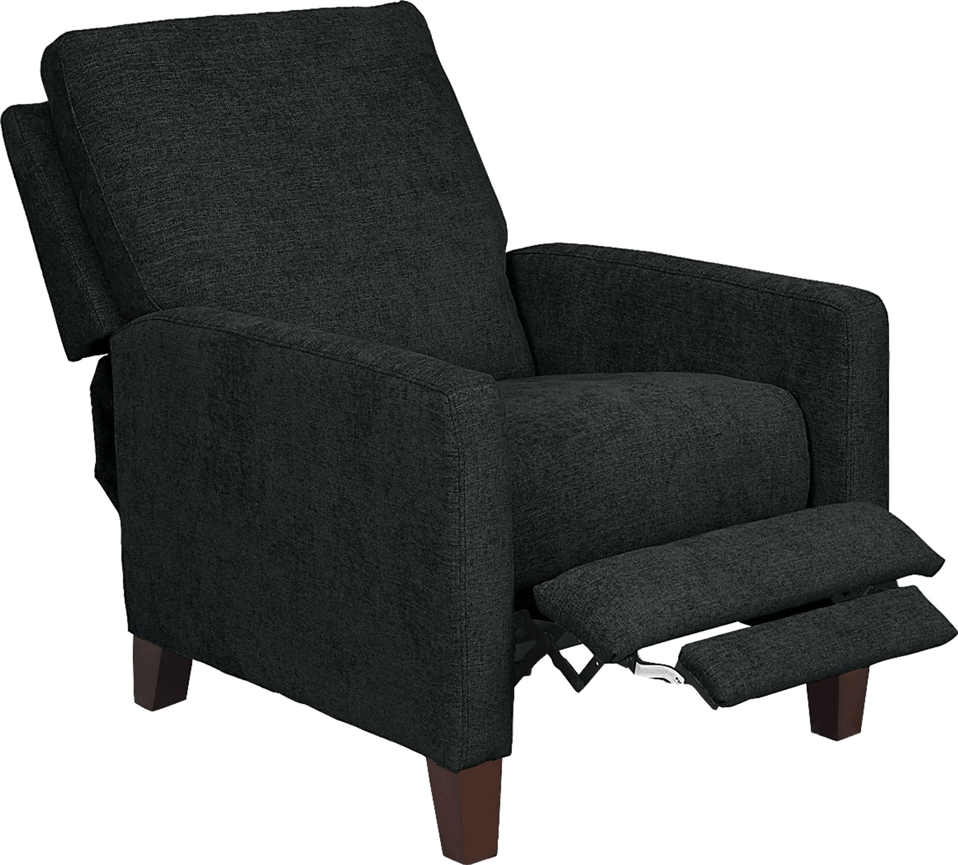Norwich Black Push Back Recliner - Image 1