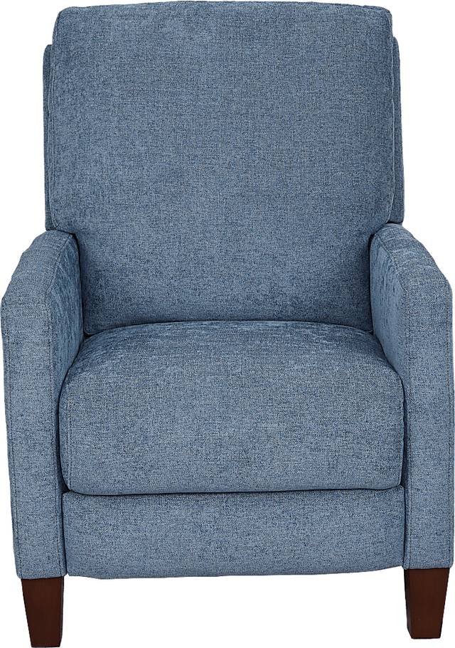 Norwich Chambray Push Back Recliner - Thumbnail - Image 2