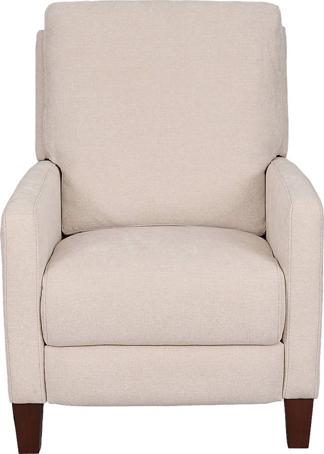 Norwich Sand Push Back Recliner - Thumbnail - Image 2