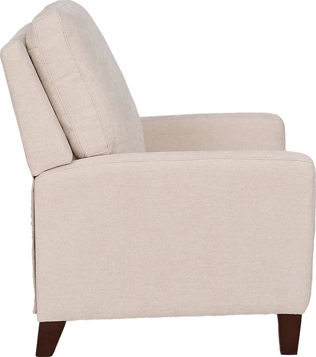 Norwich Sand Push Back Recliner - Thumbnail - Image 3