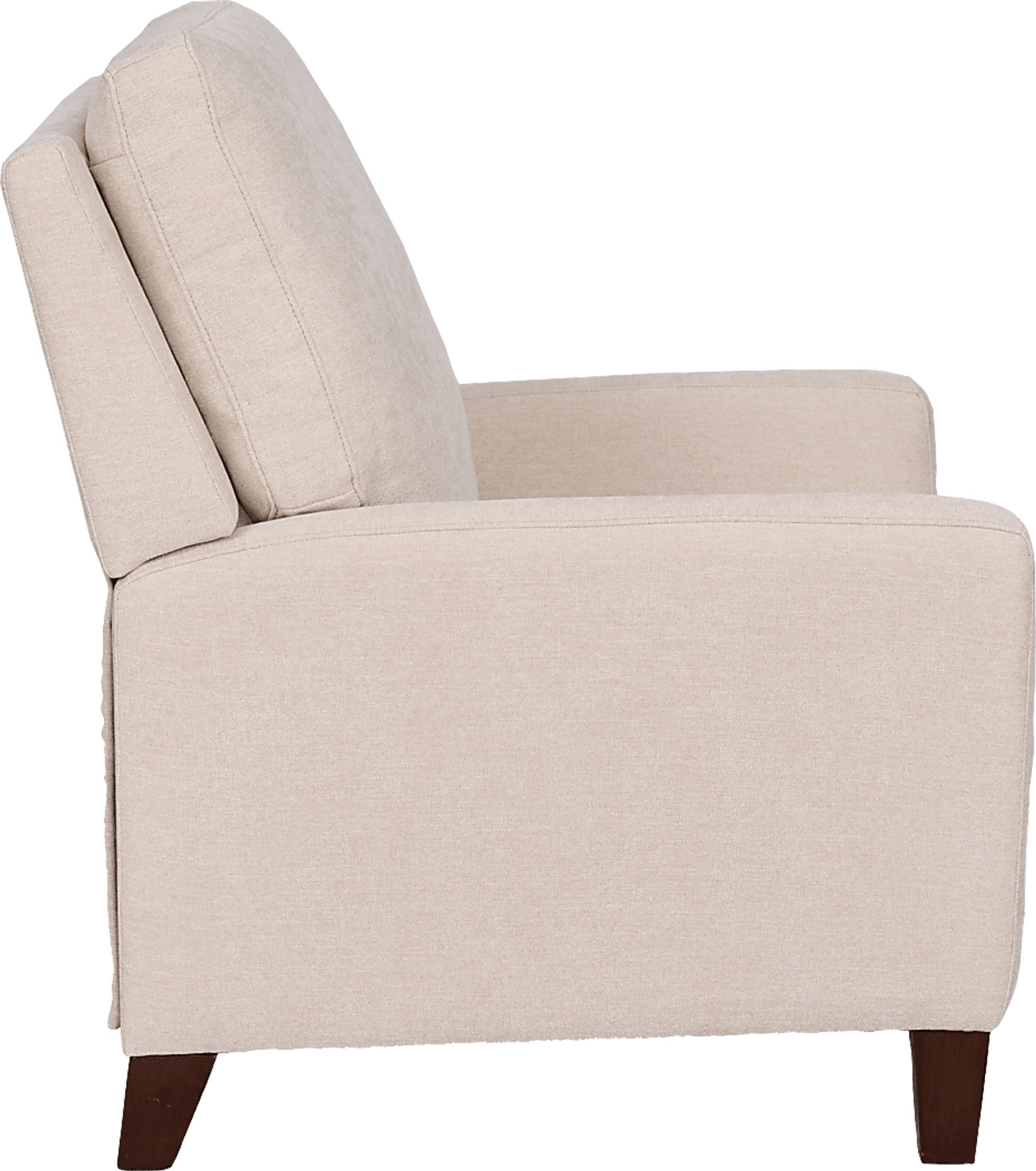 Norwich Sand Push Back Recliner - Image 3