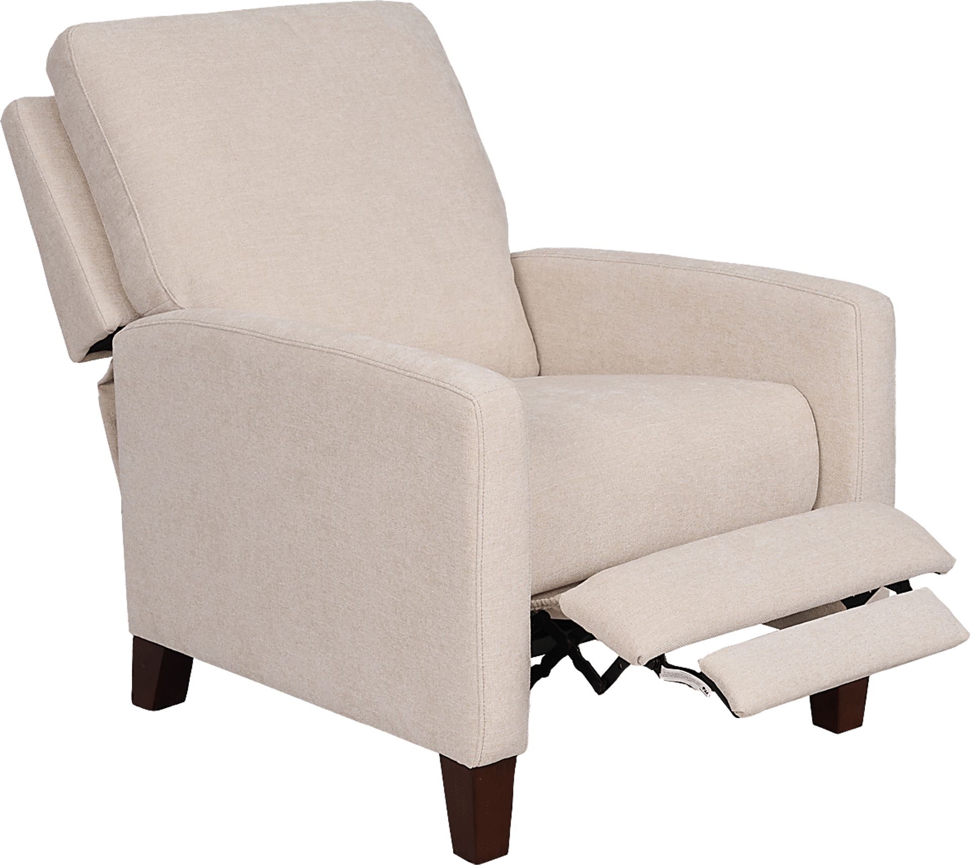 Norwich Sand Push Back Recliner - Image 4
