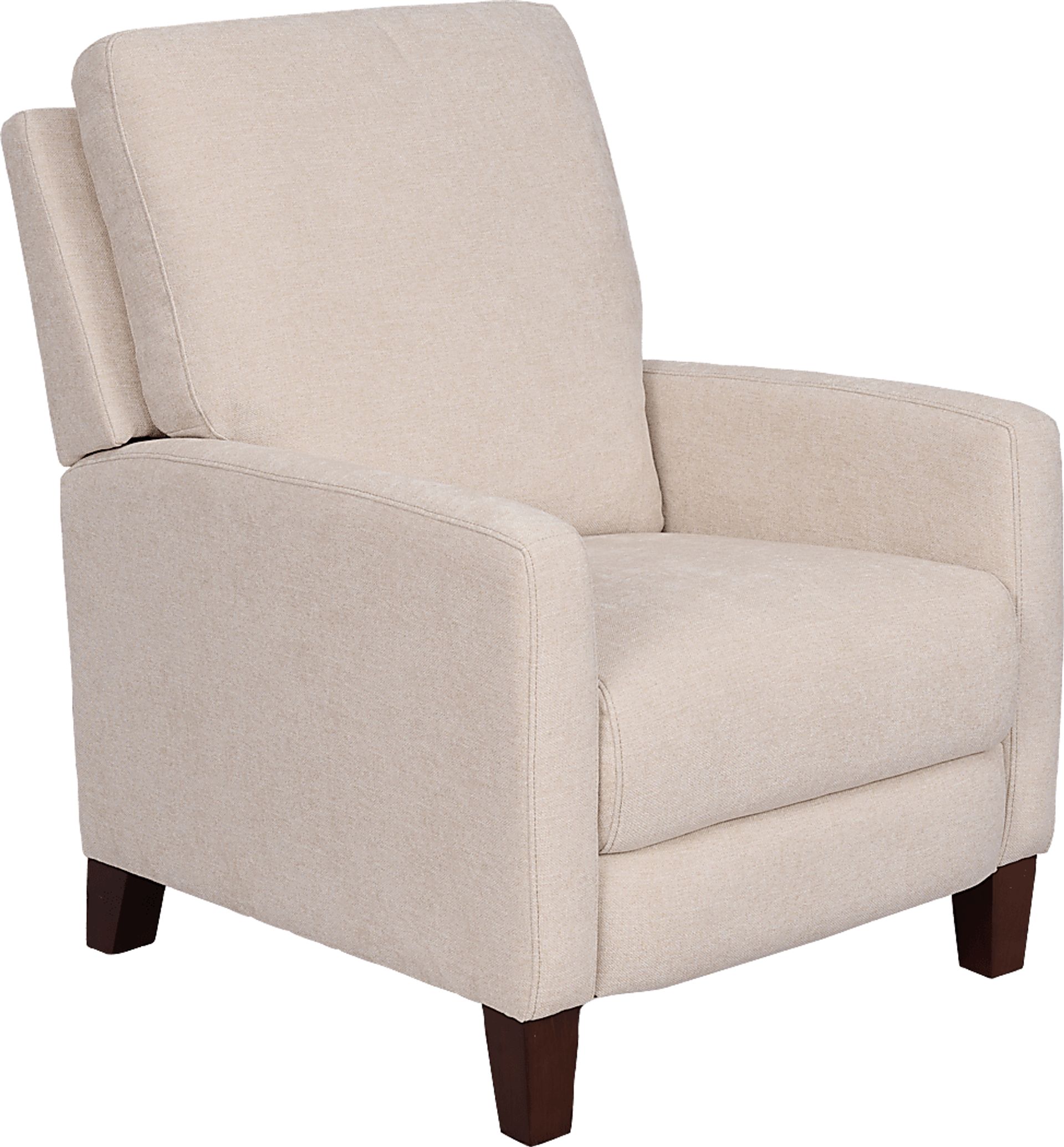 Norwich Sand Push Back Recliner - Image 1