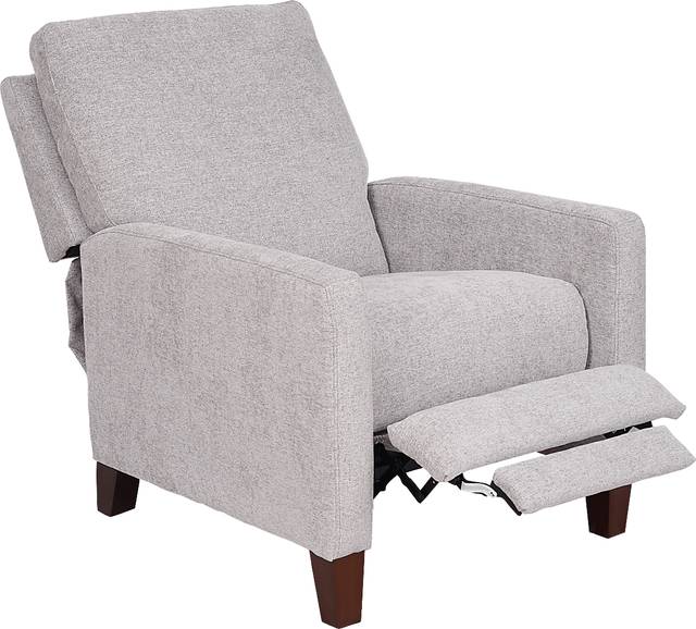 Norwich Smoke Push Back Recliner - Thumbnail - Image 4
