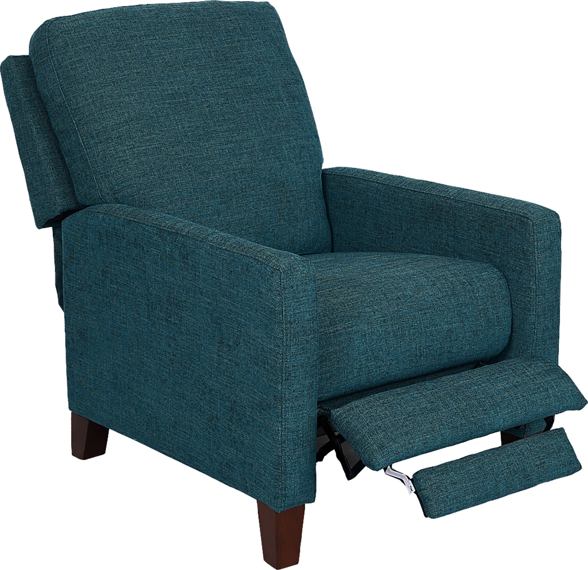 Norwich Teal Push Back Recliner - Image 4