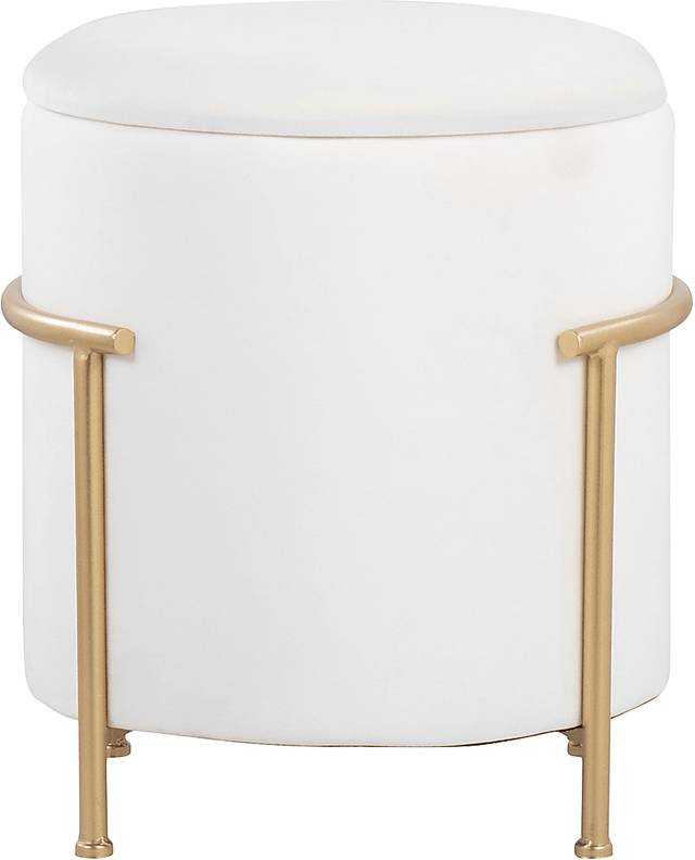 Notlee Cream Ottoman - Thumbnail - Image 5