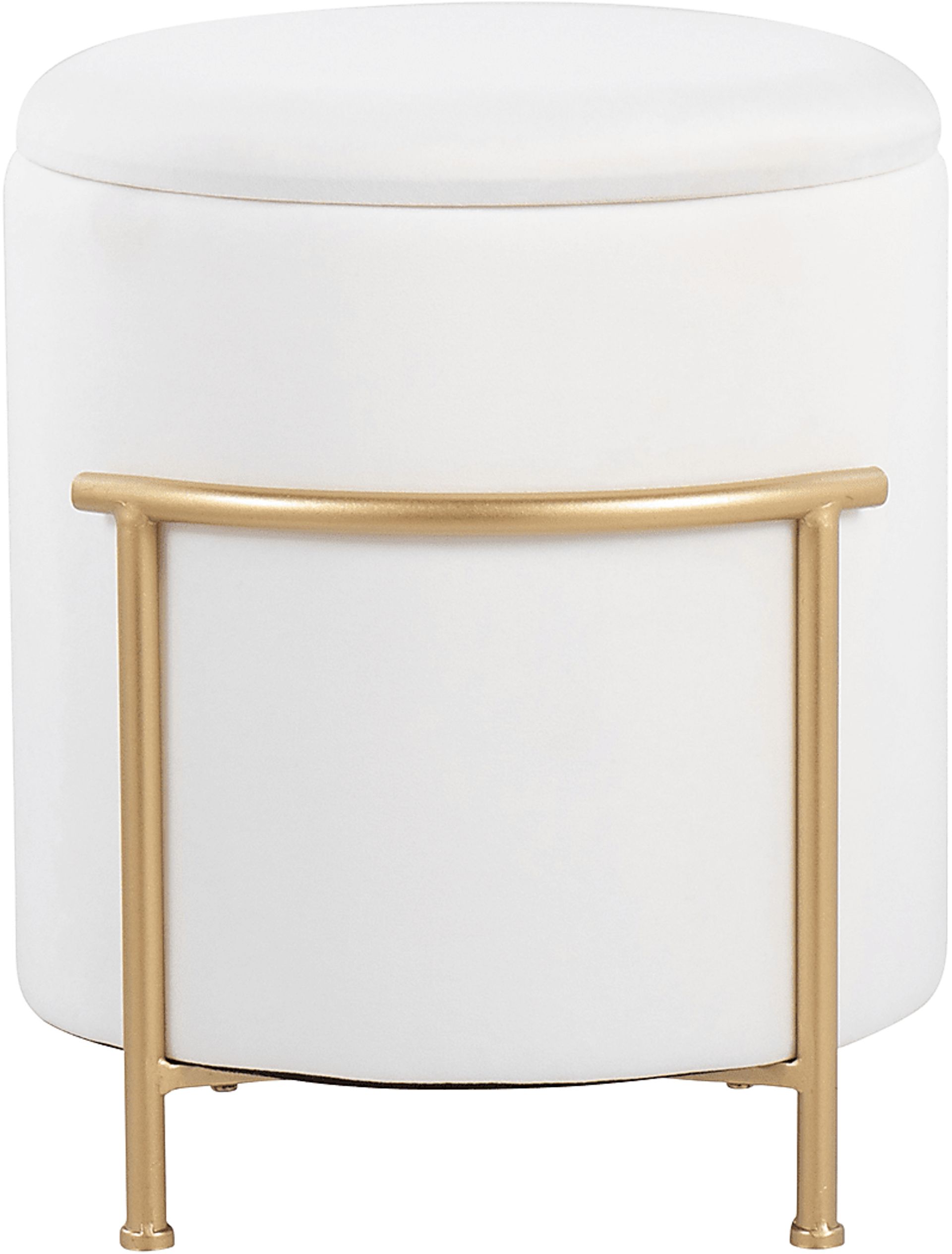 Notlee Cream Ottoman - Image 6