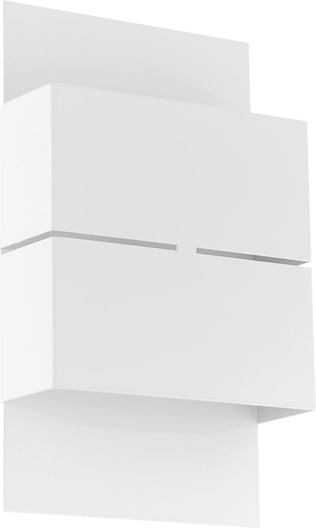 Notlee Island White Outdoor Sconce