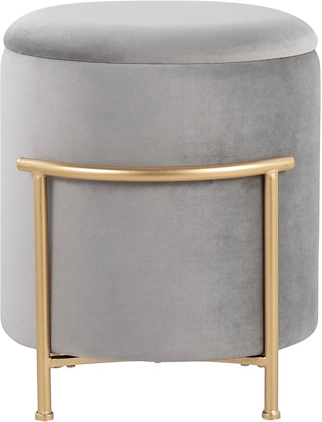 Notlee Silver Ottoman - Thumbnail - Image 8