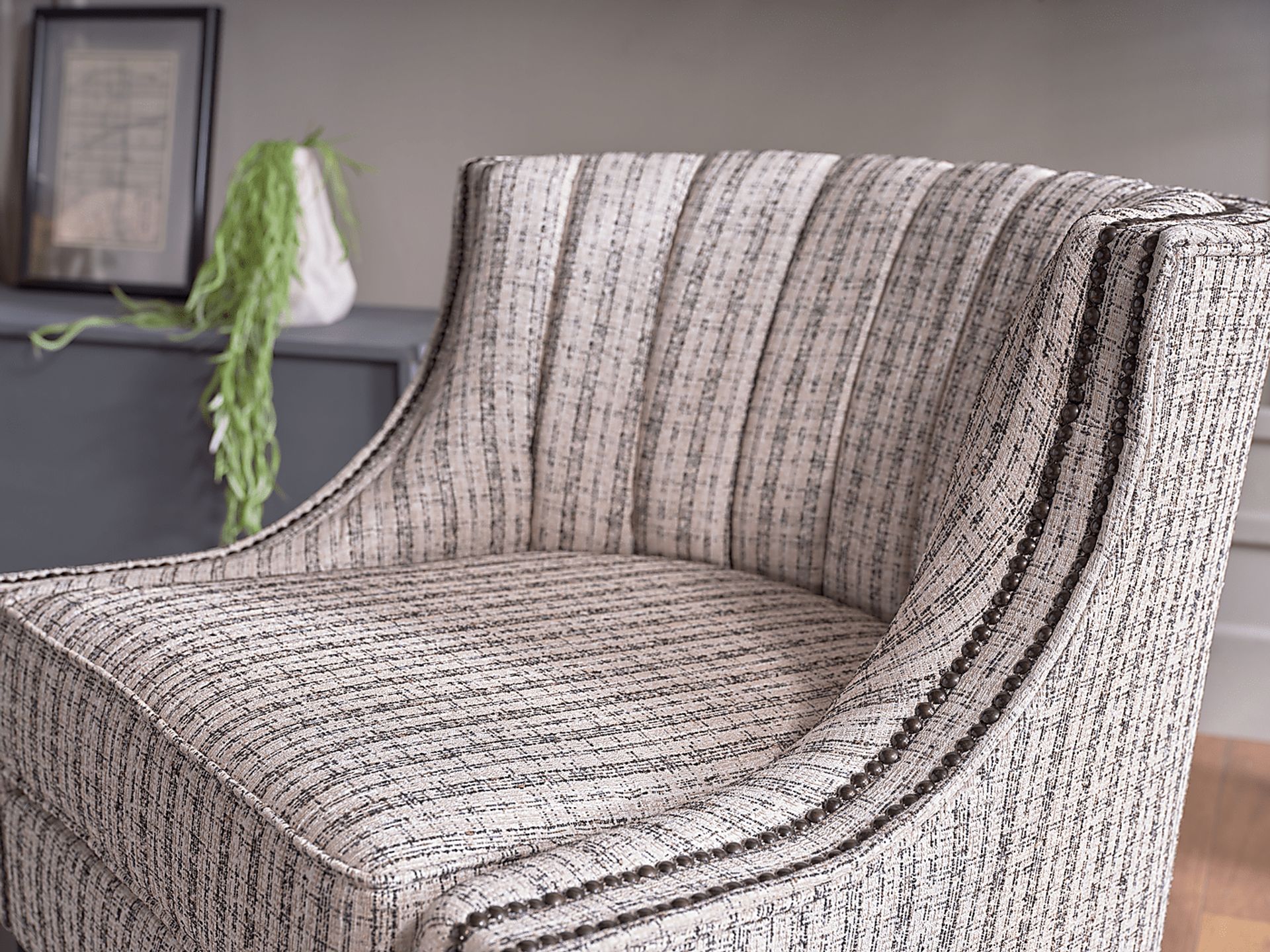 Notley Beige Accent Chair - Image 7