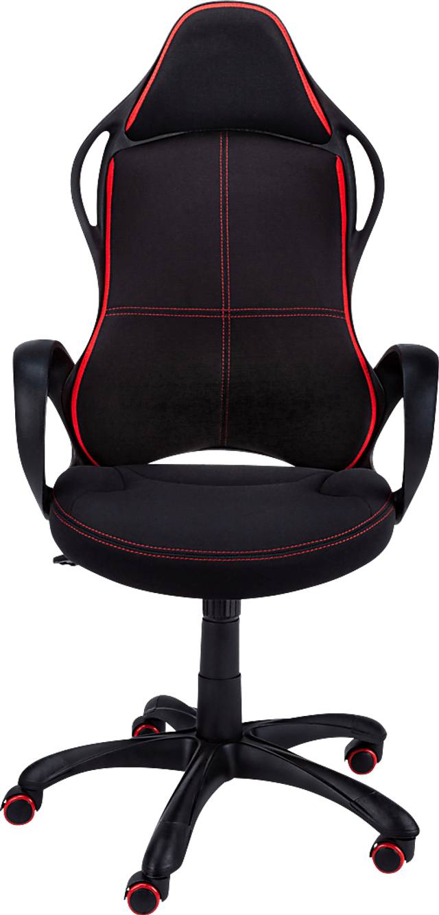 Nottaway Black Desk Chair - Thumbnail - Image 4