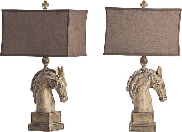 Notting Place Stone Lamp, set of two - Thumbnail - Image 1
