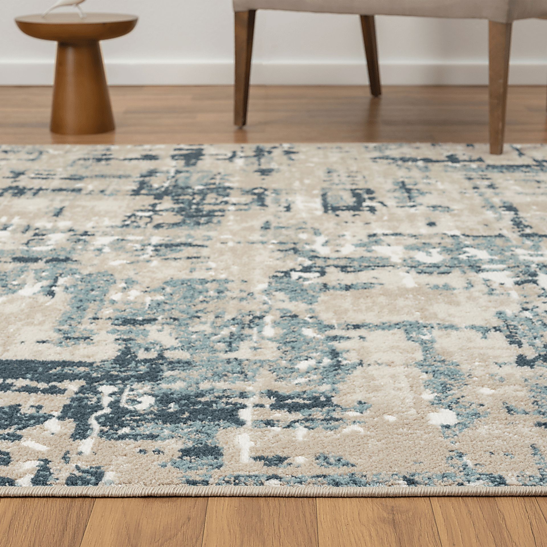 Nour Blue/Gray 5'3 x 7'6 Rug - Image 4