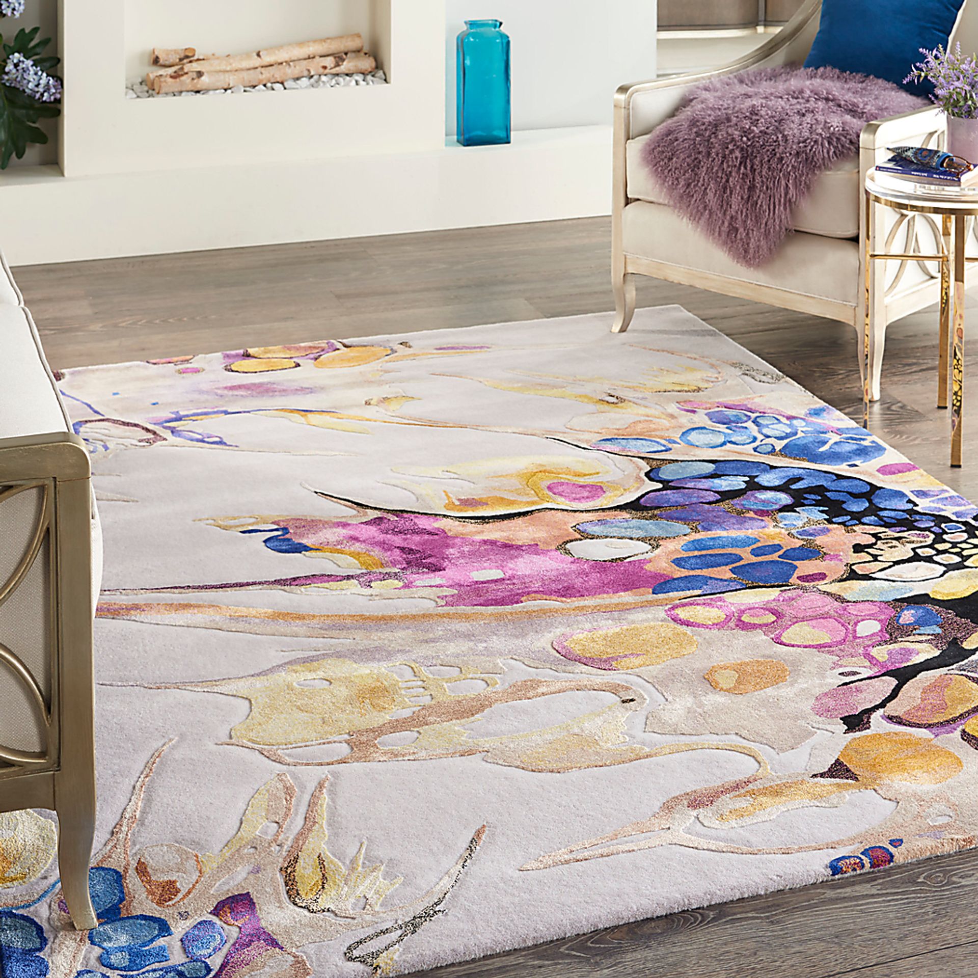 Nova Splash Multi 3'9 x 5'9 Rug - Image 2