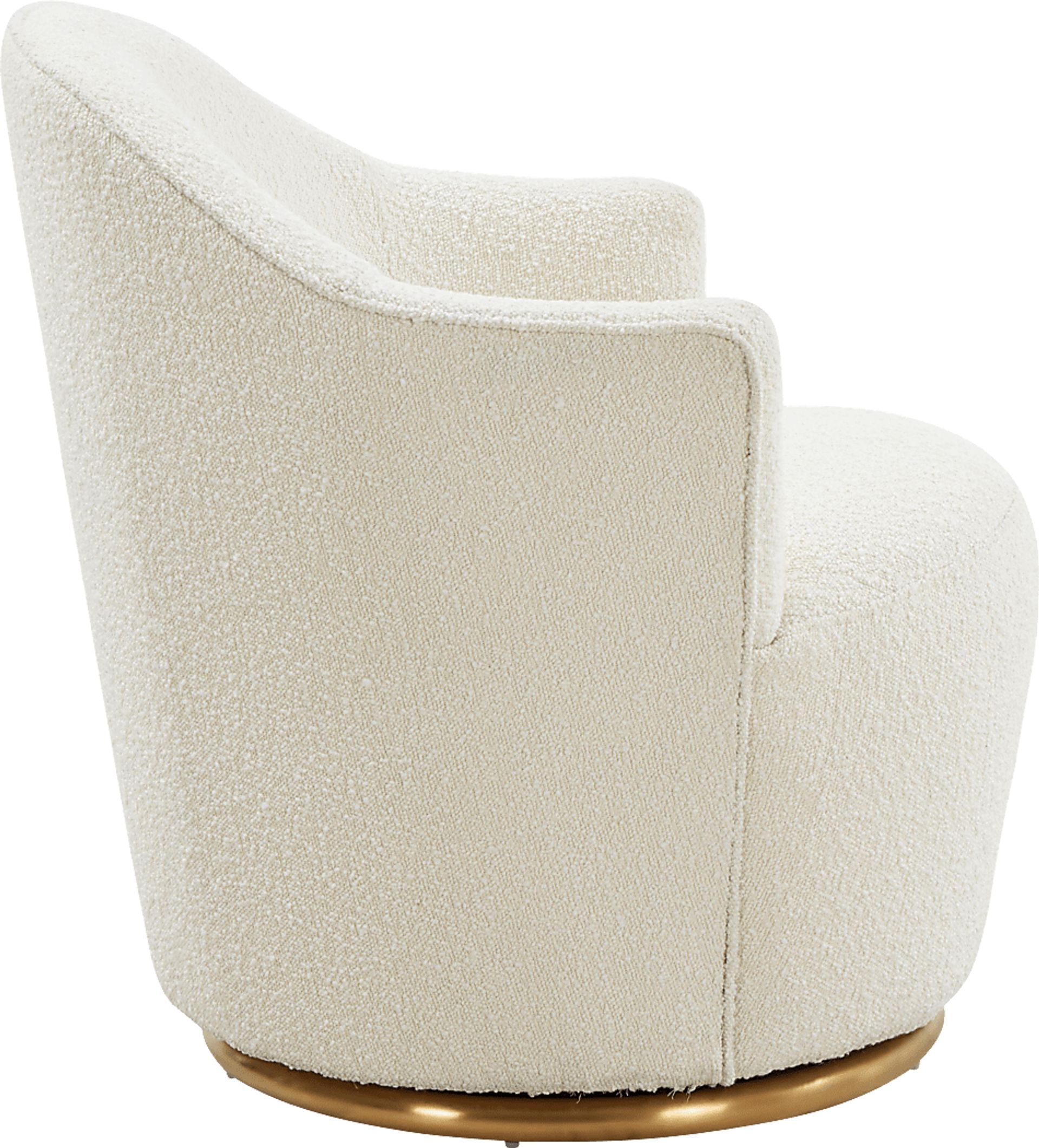 Novaelle Cream Accent Chair - Image 4