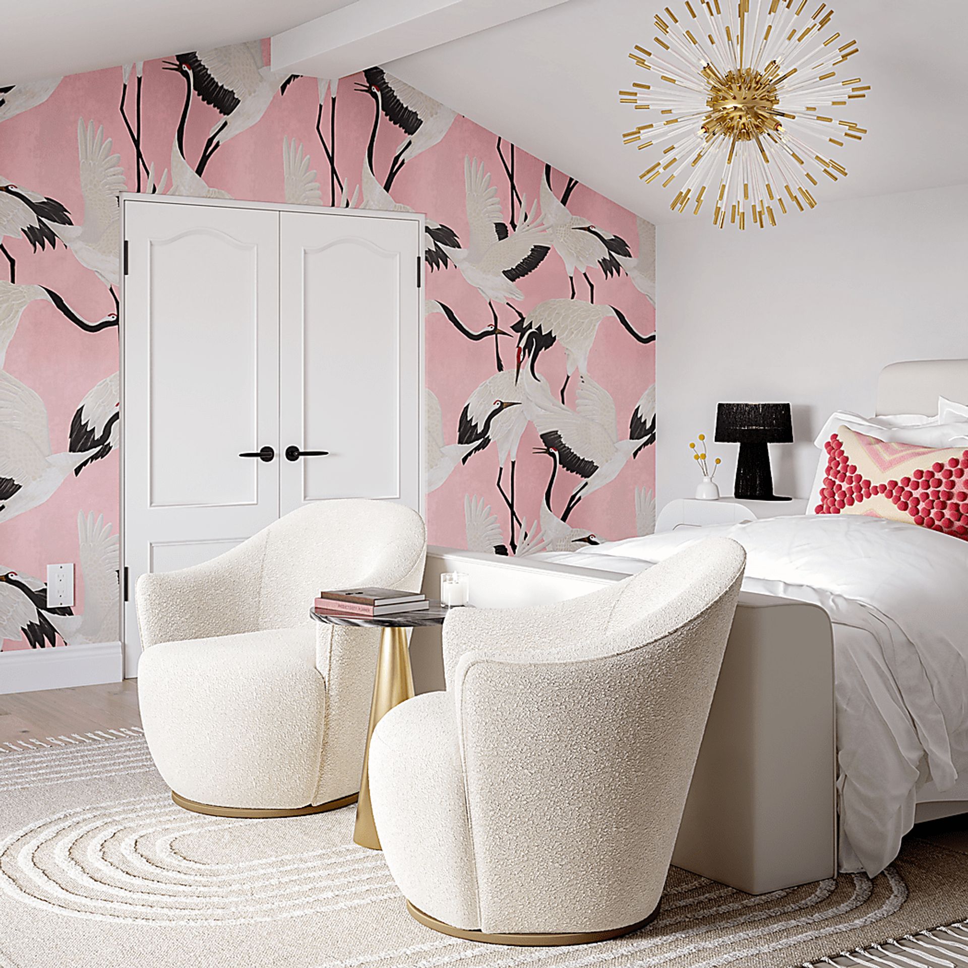 Novaelle Cream Accent Chair - Image 6