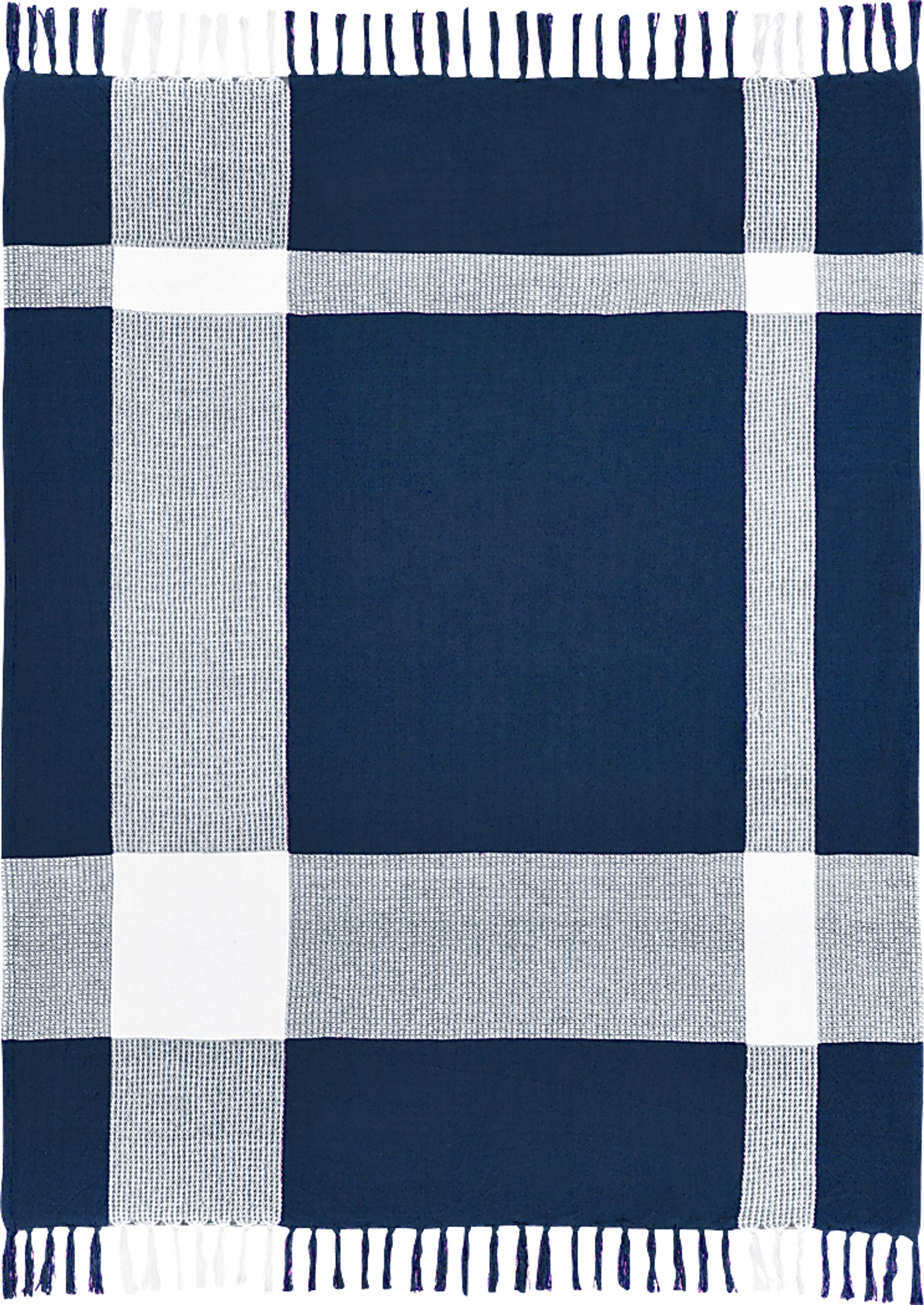 Novajoy Blue Throw Blanket - Image 1