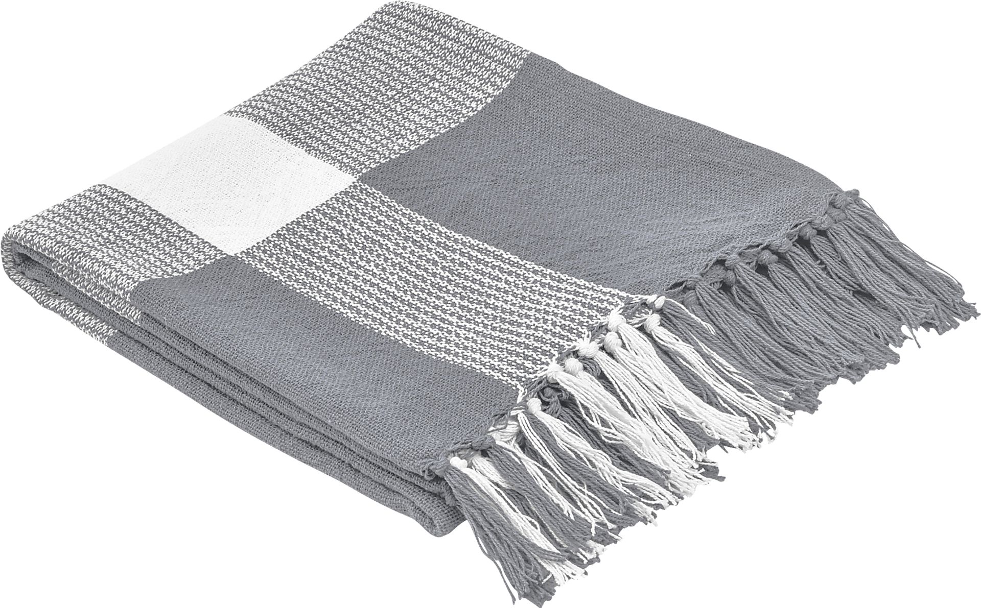 Novajoy Gray Throw Blanket - Image 2
