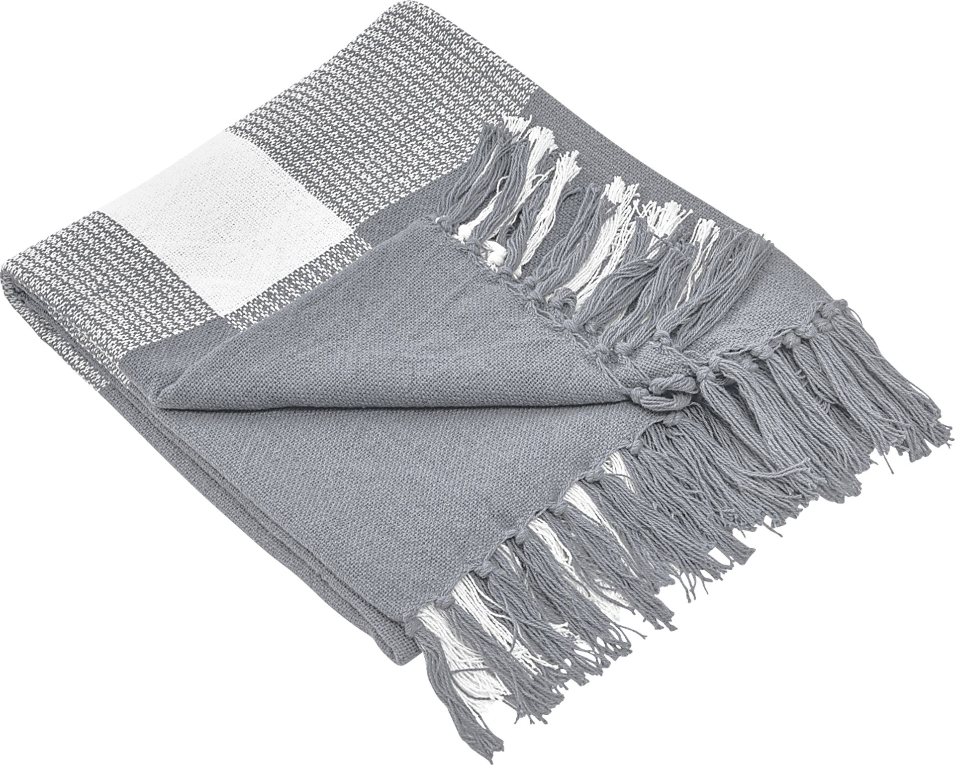 Novajoy Gray Throw Blanket - Image 3