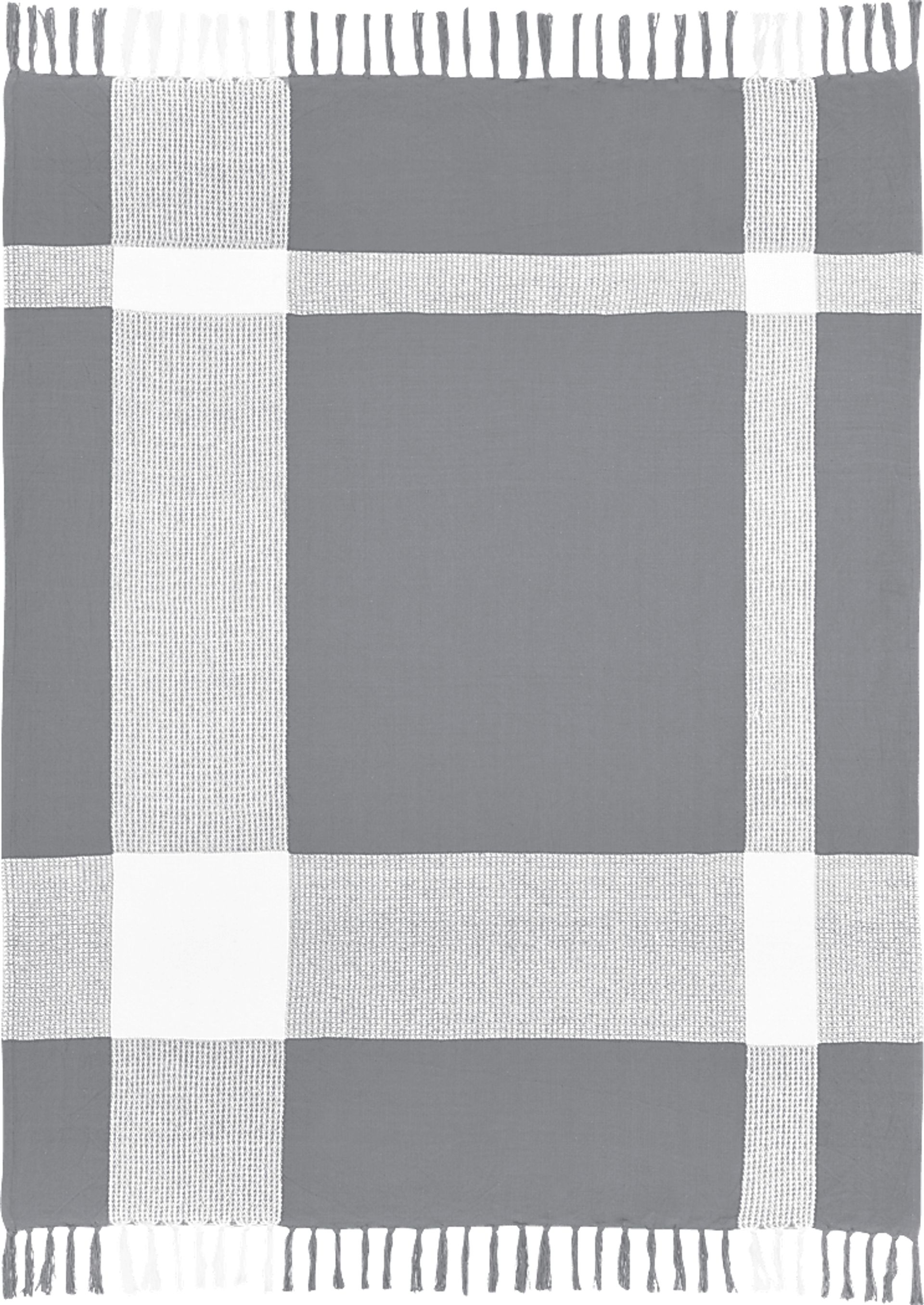 Novajoy Gray Throw Blanket - Image 1