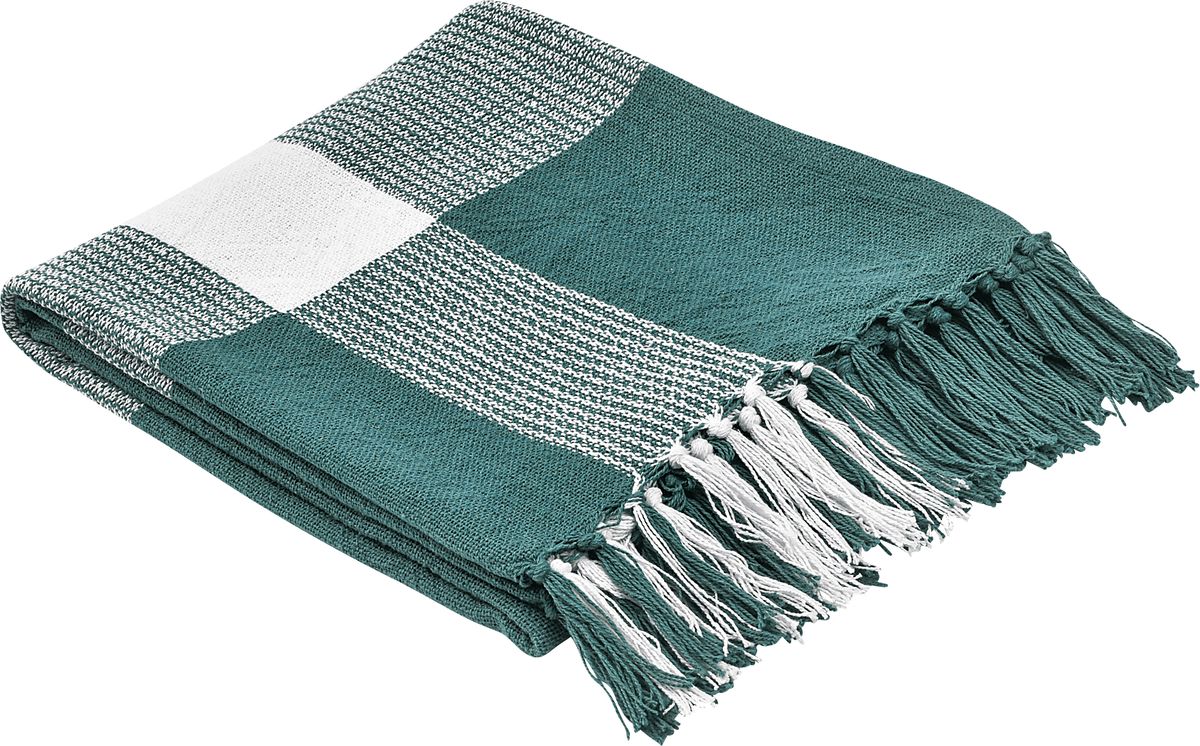 Novajoy Teal Blue,Green Throw Blanket | Rooms to Go