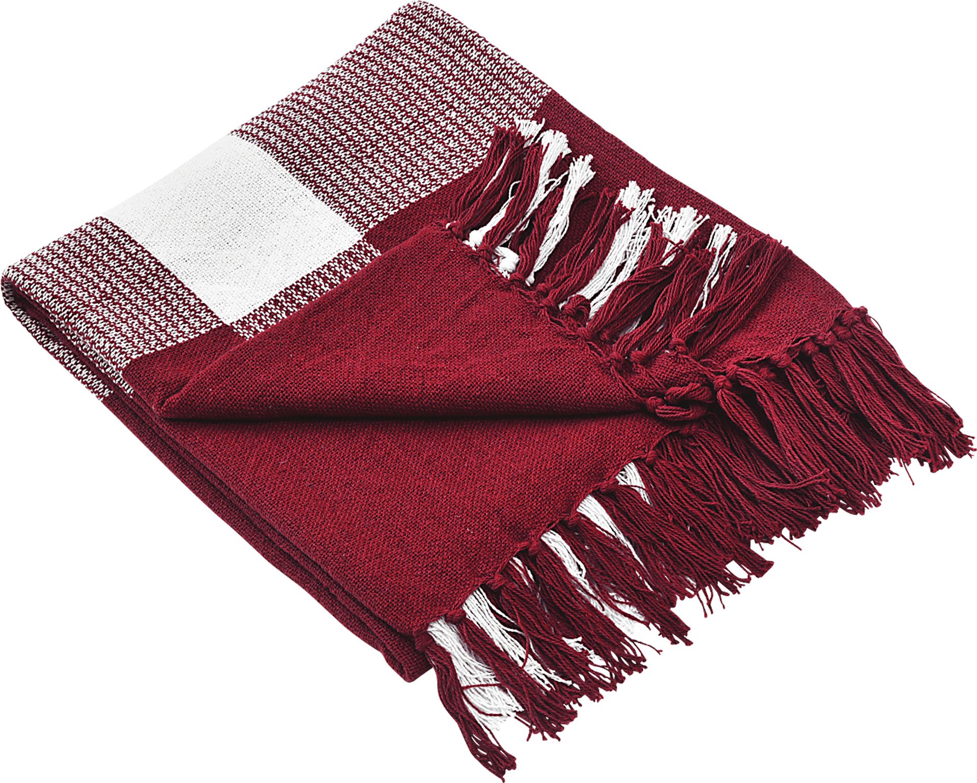 Novajoy Red Throw Blanket - Image 3