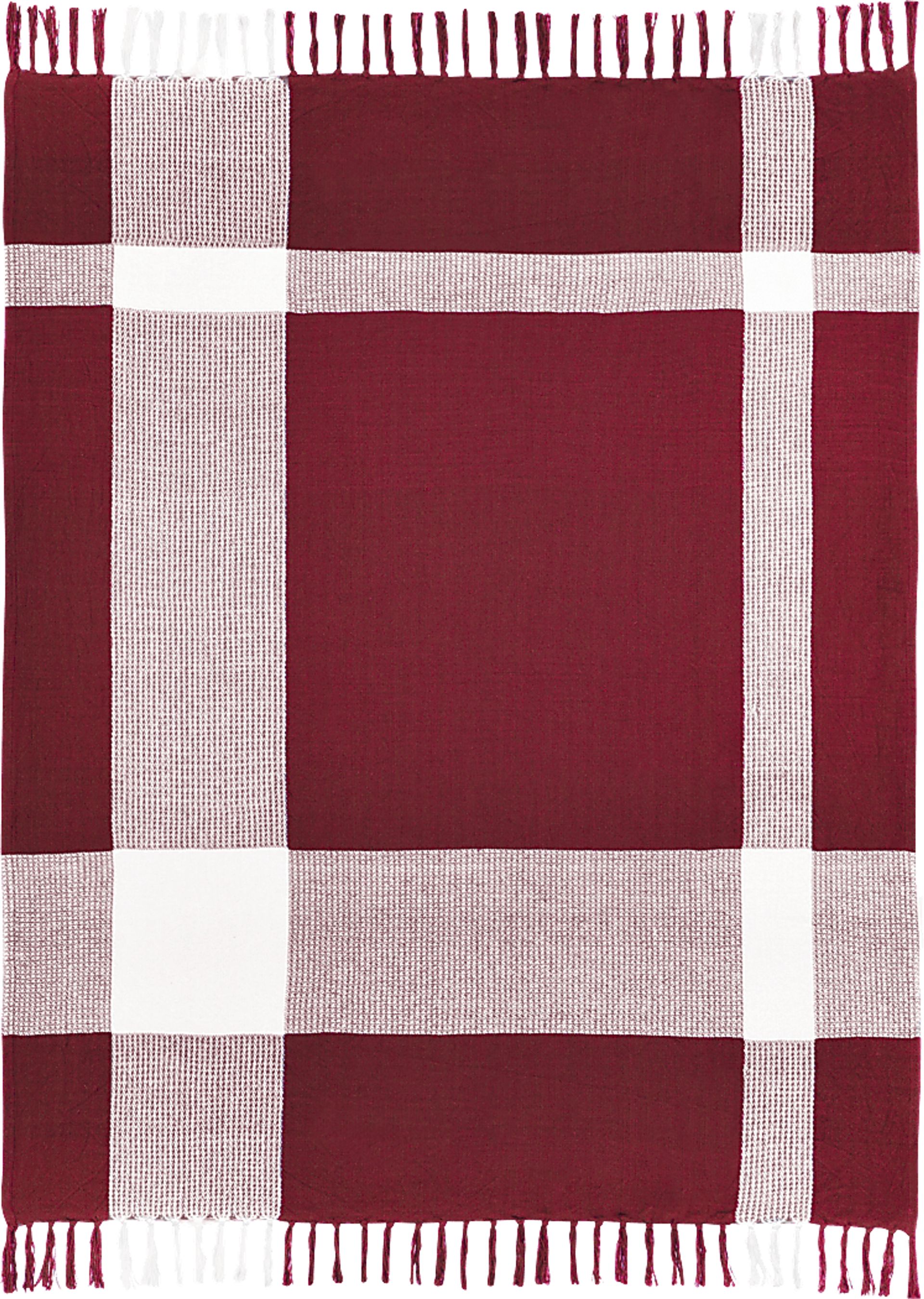Novajoy Red Throw Blanket - Image 1