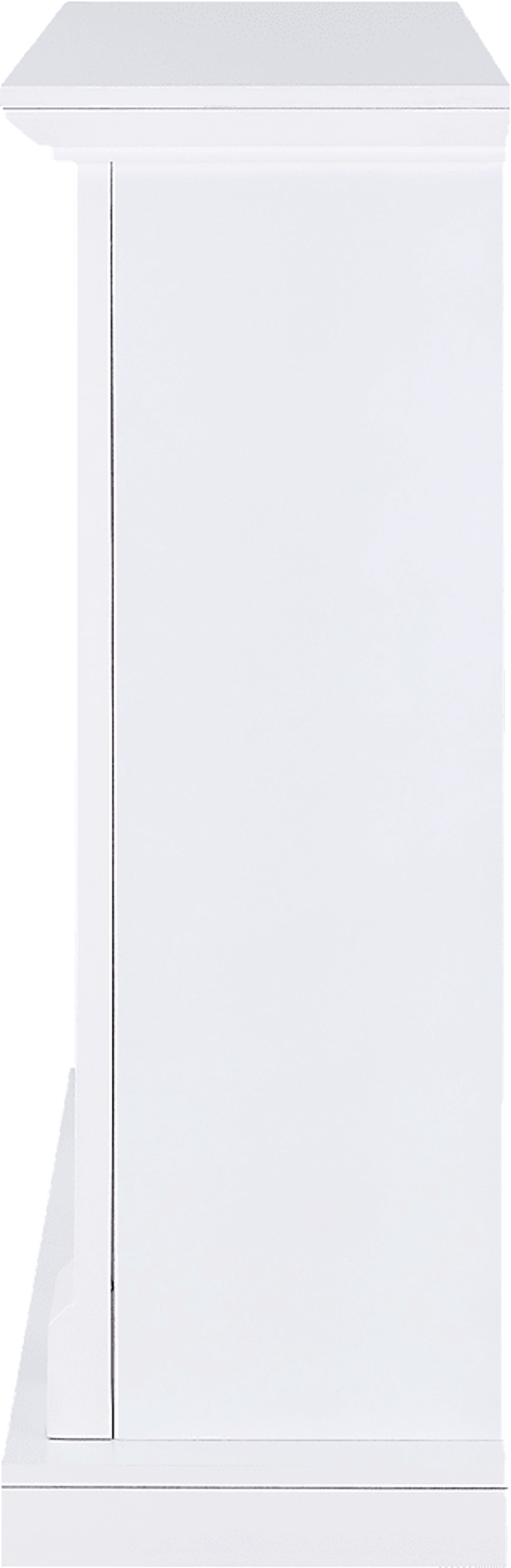 Novatak IV White 45 in. Console With Touch Panel Electric Fireplace - Image 3