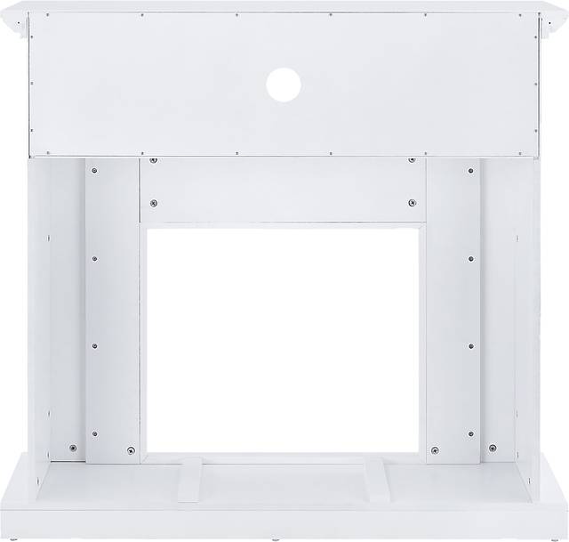 Novatak III White 45 in. Console With Smart Electric Fireplace - Thumbnail - Image 4