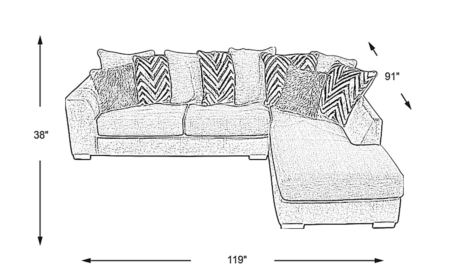 Dimension Image. Please refer to the Dimension Tab on this page for dimension details.