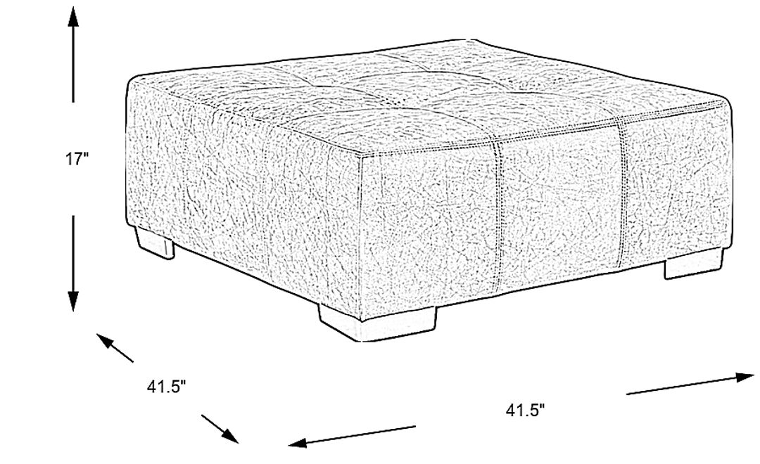 Novelia Cocktail Ottoman