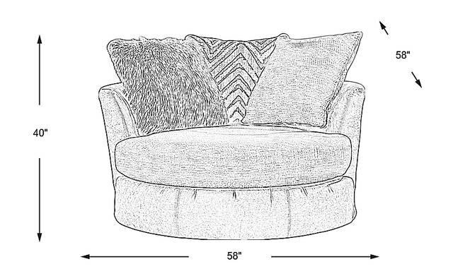 Dimension Image. Please refer to the Dimension Tab on this page for dimension details.