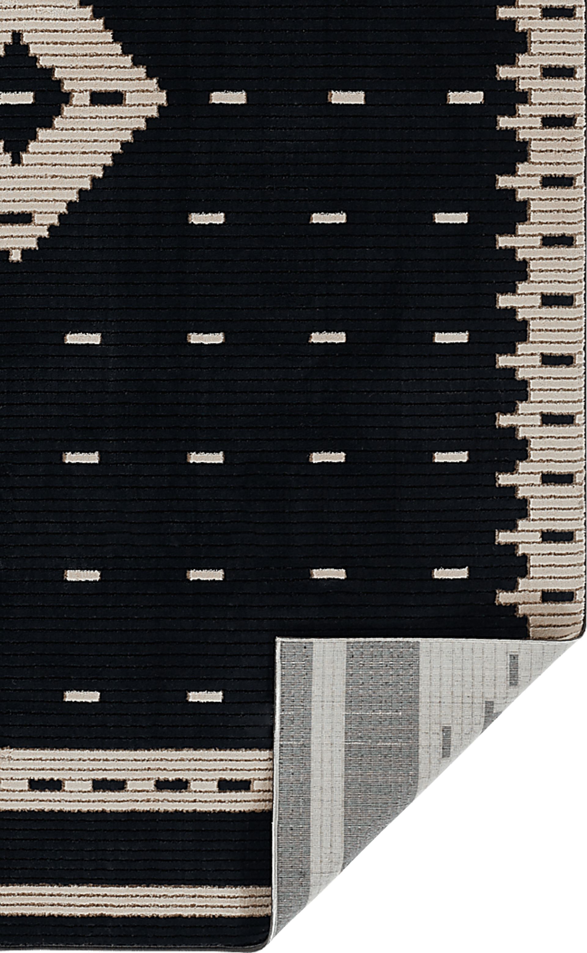 Novo Black 3'11 x 5'7 Rug - Image 5
