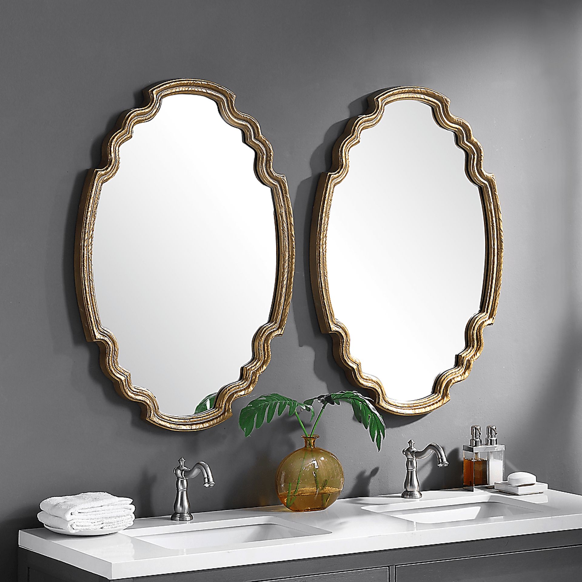 Nowata Gold Mirror - Image 4