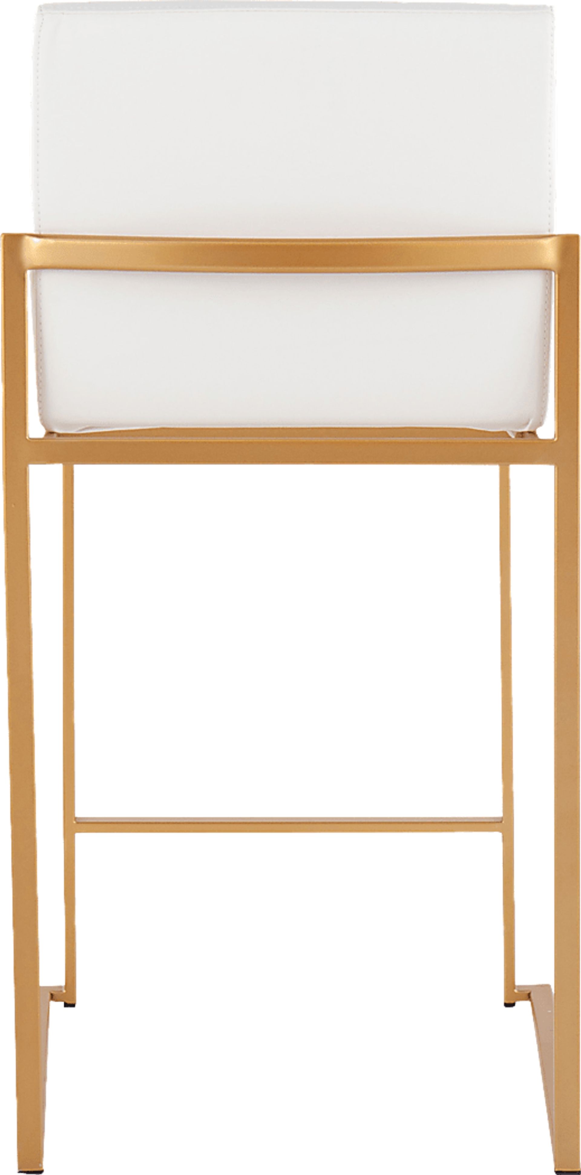 Nowotny White Gold Counter Height Stool Set of 2 - Image 5