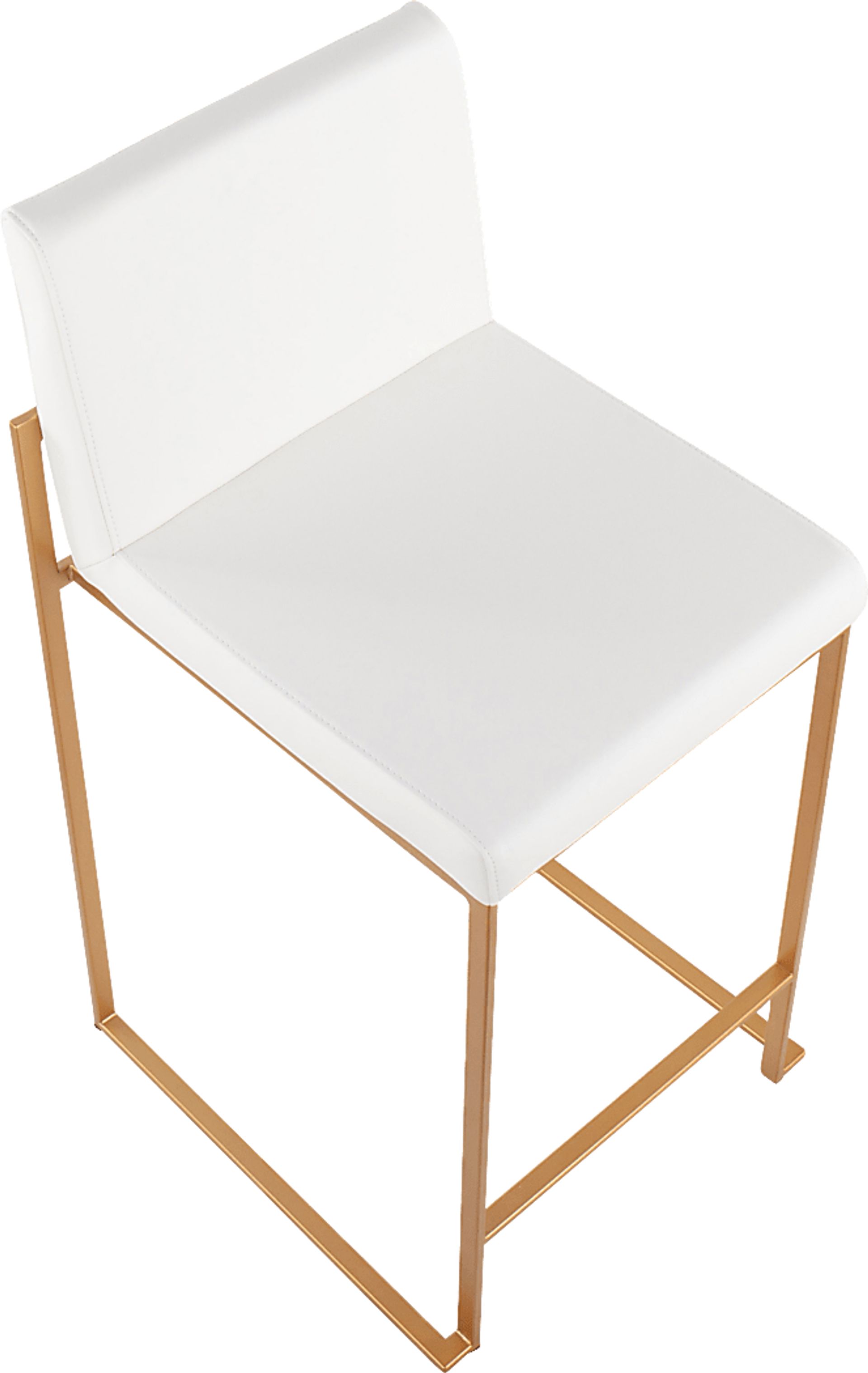 Nowotny White Gold Counter Height Stool Set of 2 - Image 7