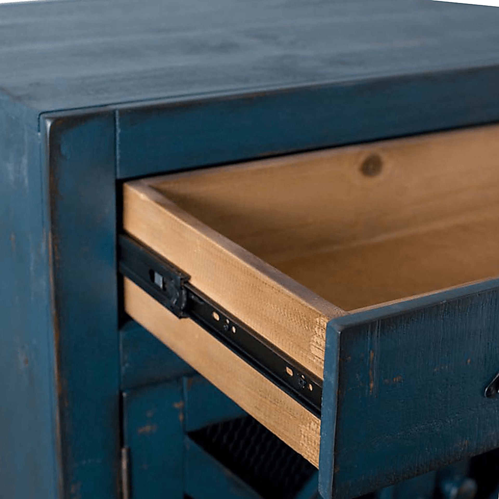 Noxubee Blue Accent Cabinet - Image 4