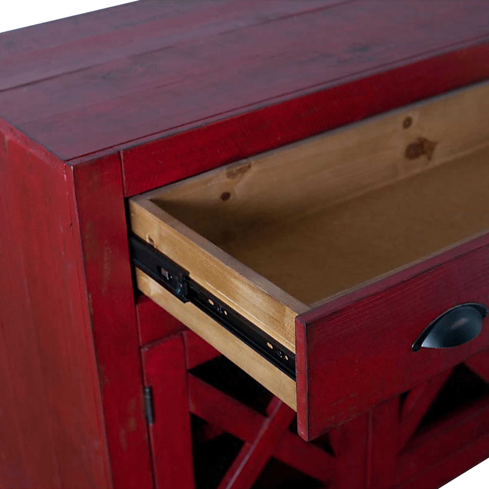 Noxubee Red Accent Cabinet - Image 4
