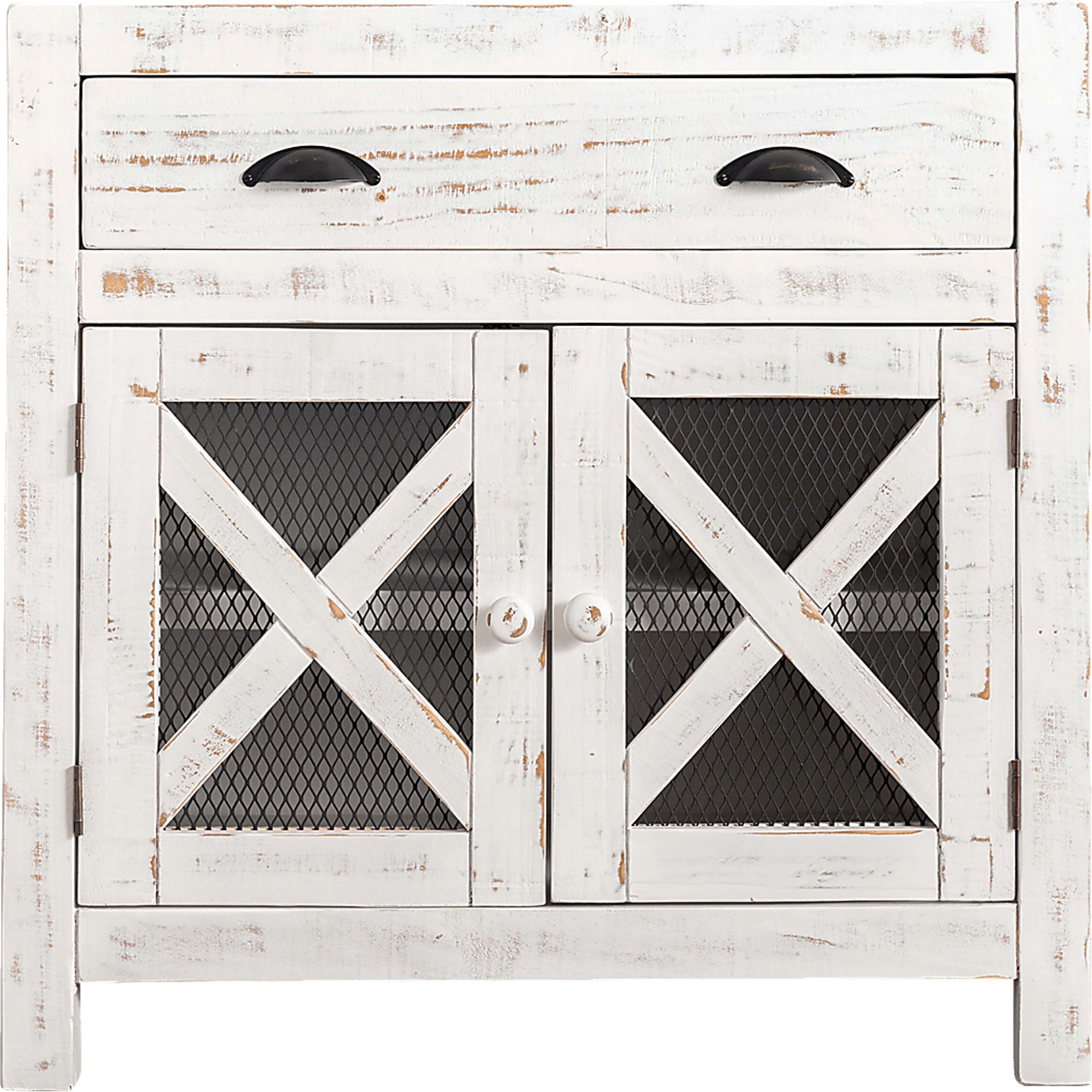 Noxubee White Accent Cabinet - Image 2