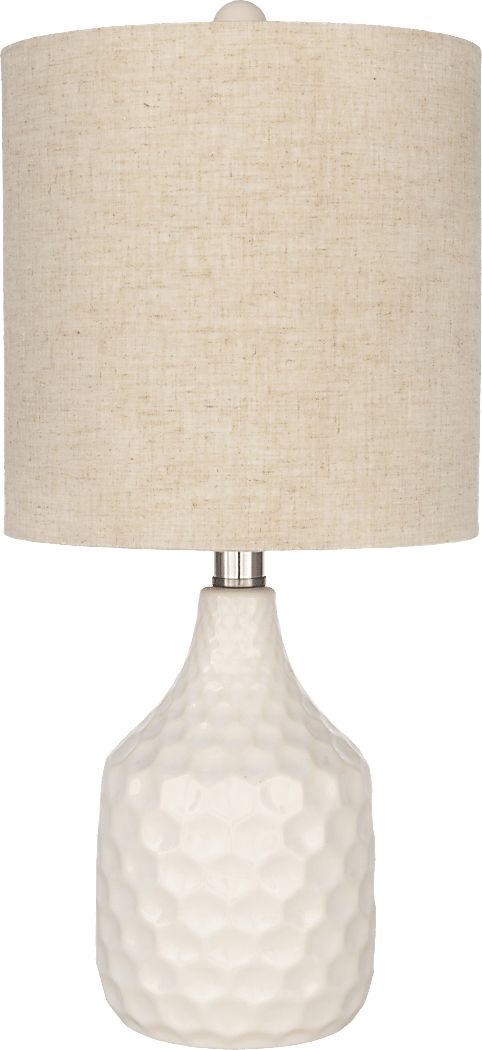 Noyes Shores White Lamp