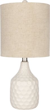 Noyes Shores White Lamp