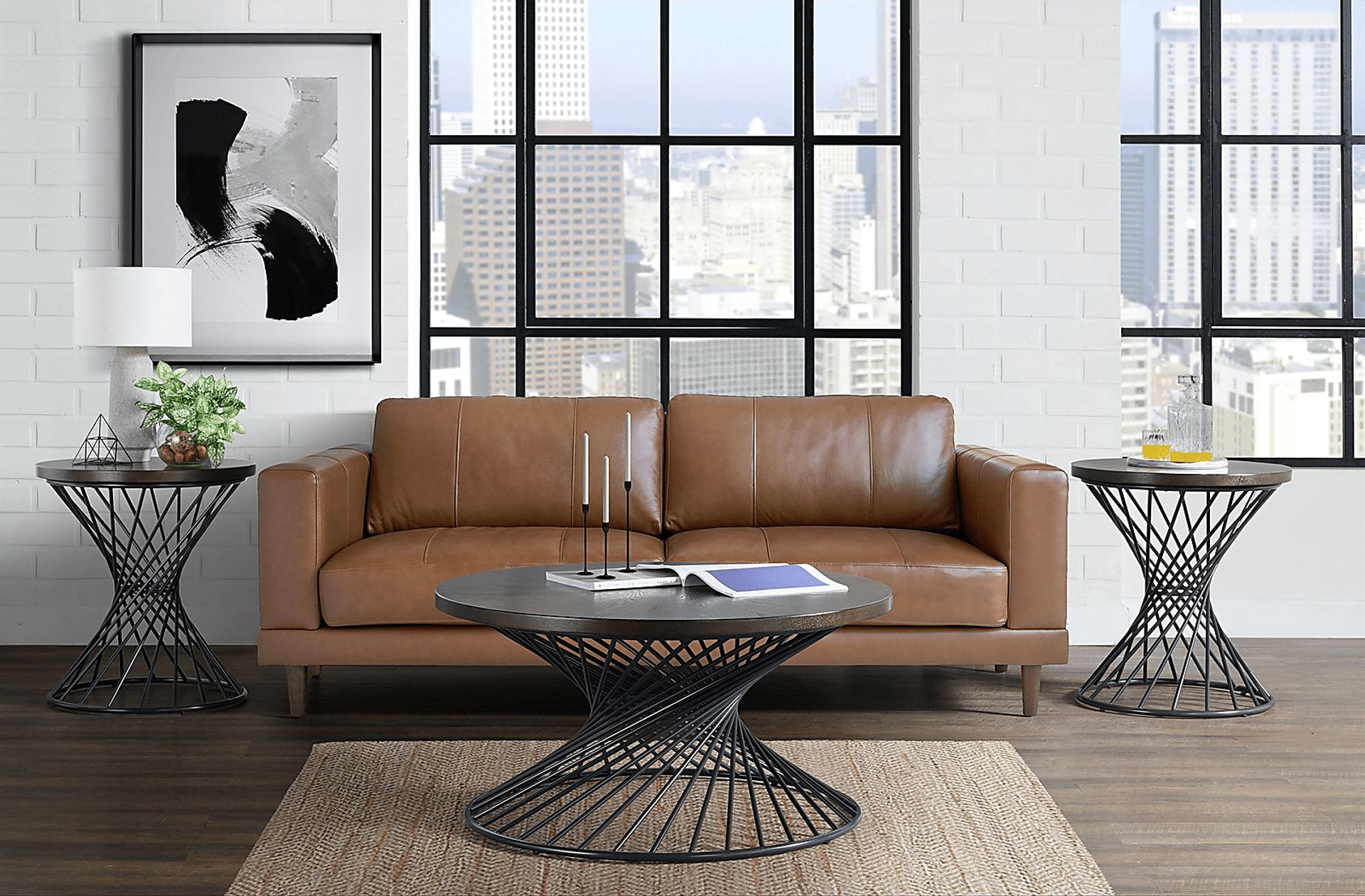 Nuabu Brown End Table - Image 2