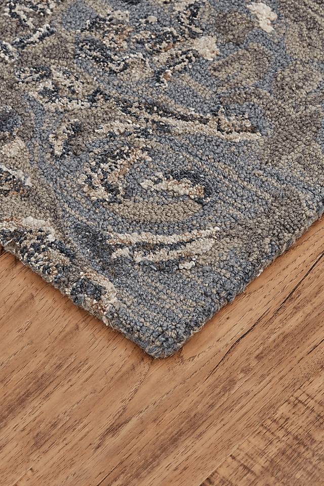 Nubia Gray 5' x 8' Rug - Thumbnail - Image 2