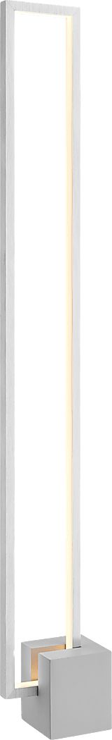 Nuccio Island Silver Floor Lamp