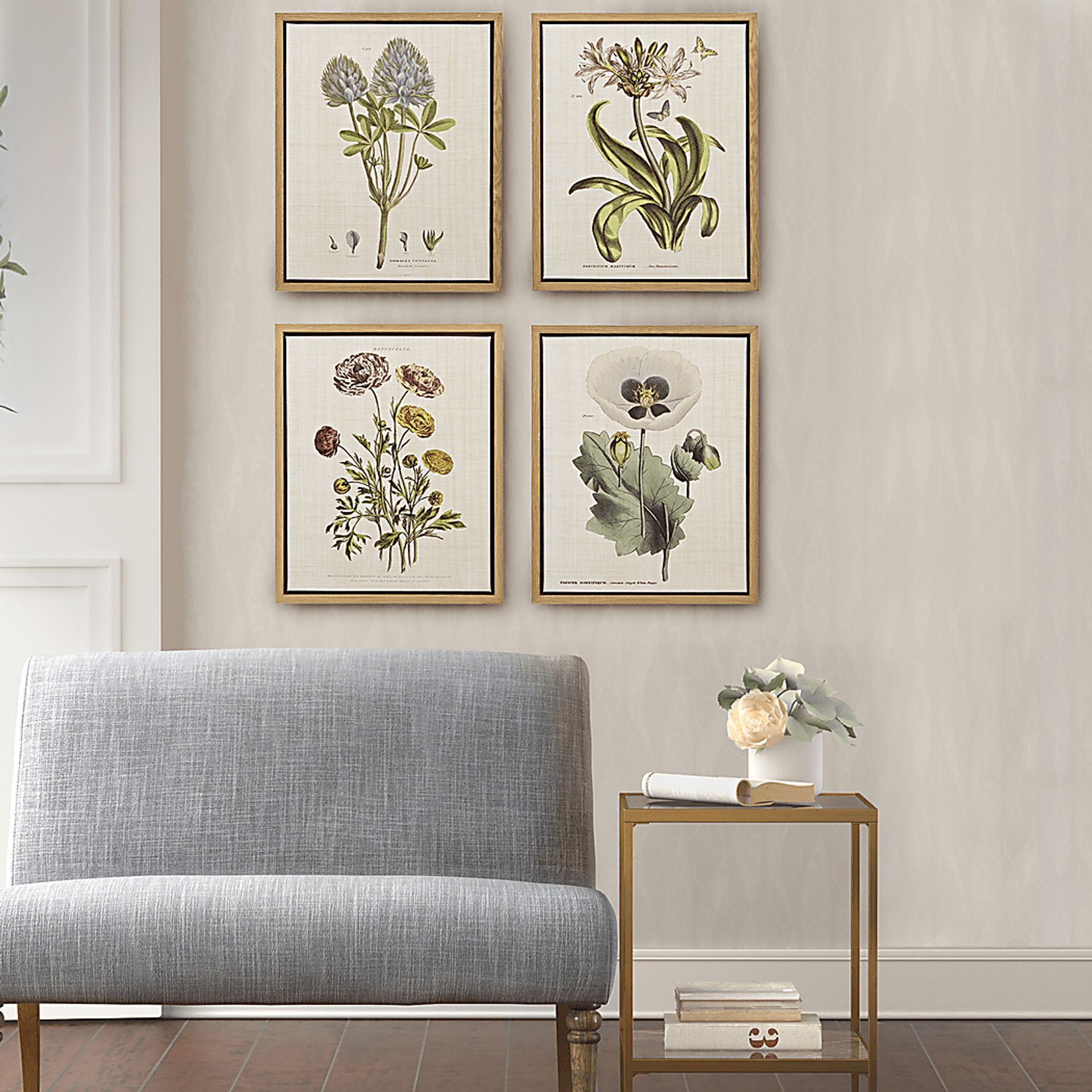 Nucham Green Artwork, Set of 4 - Image 3