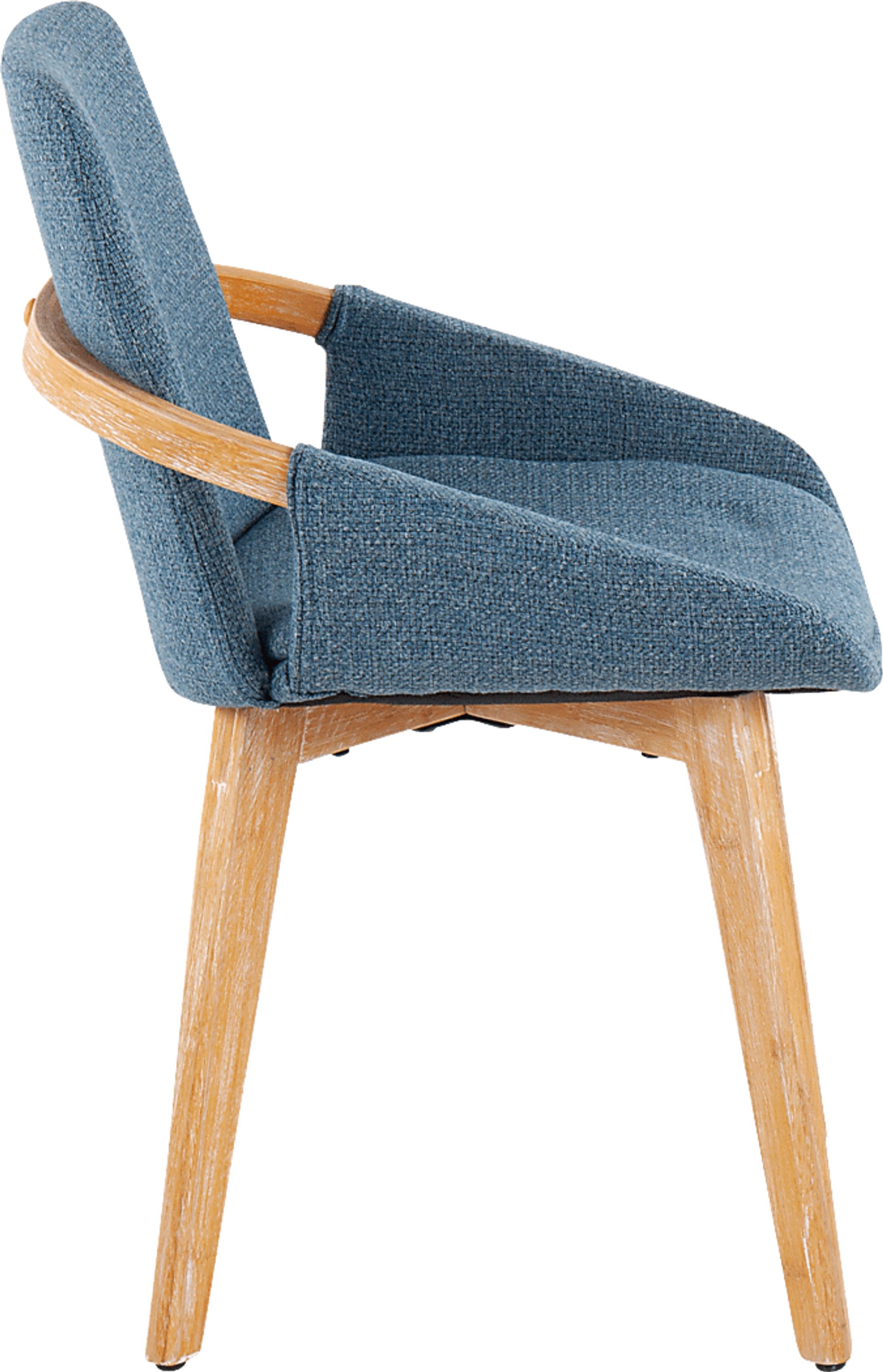 Nuckols Blue Arm Chair - Image 2