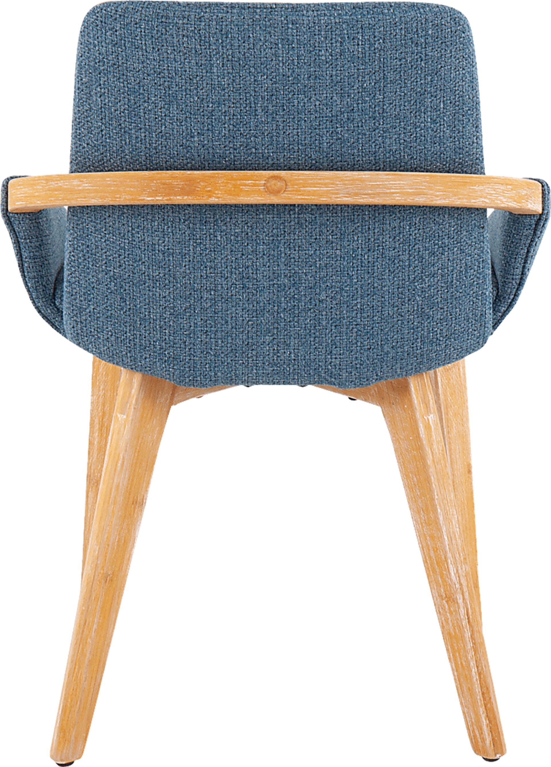Nuckols Blue Arm Chair - Image 4
