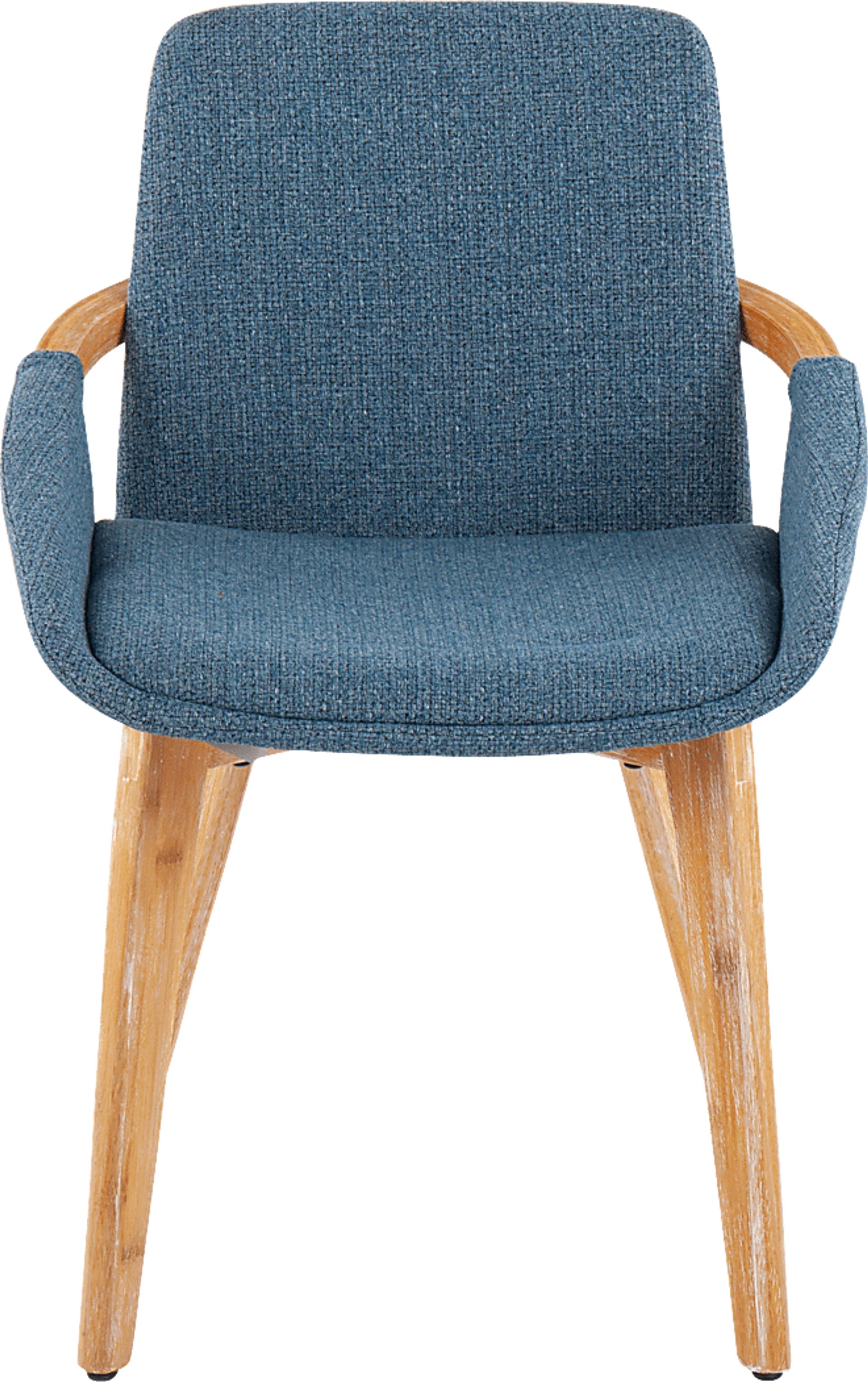 Nuckols Blue Arm Chair - Image 5