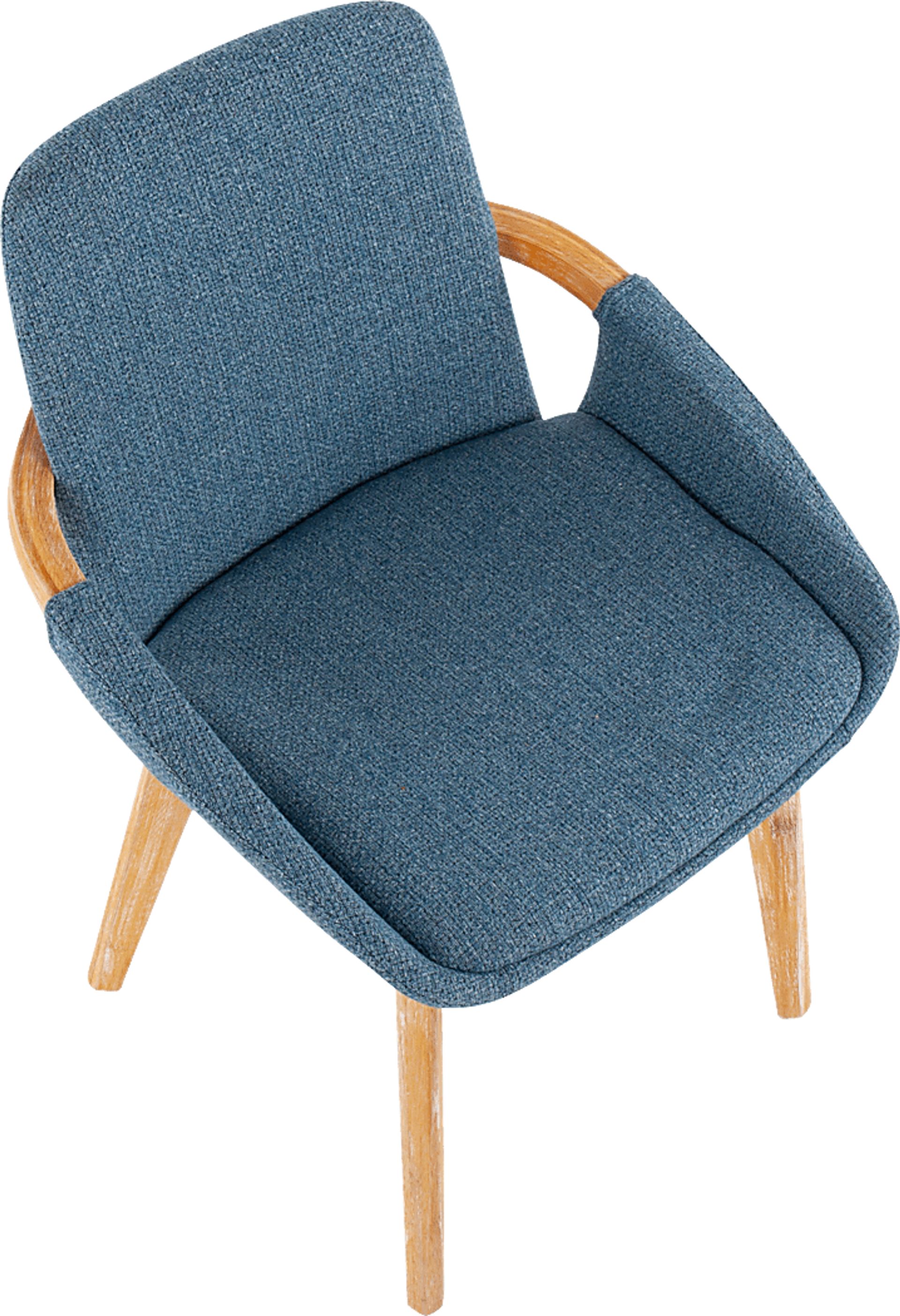 Nuckols Blue Arm Chair - Image 6